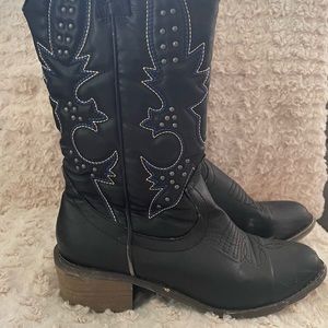 Western style boots